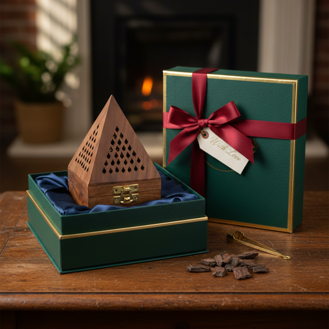 Royal Bukhoor & Wooden Dani Gift Set