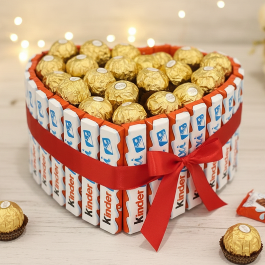 Ramadan Sweet Heart Kinder Hadiya Box